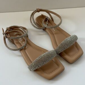 Women’s Gianni Bini rhinestone sandal